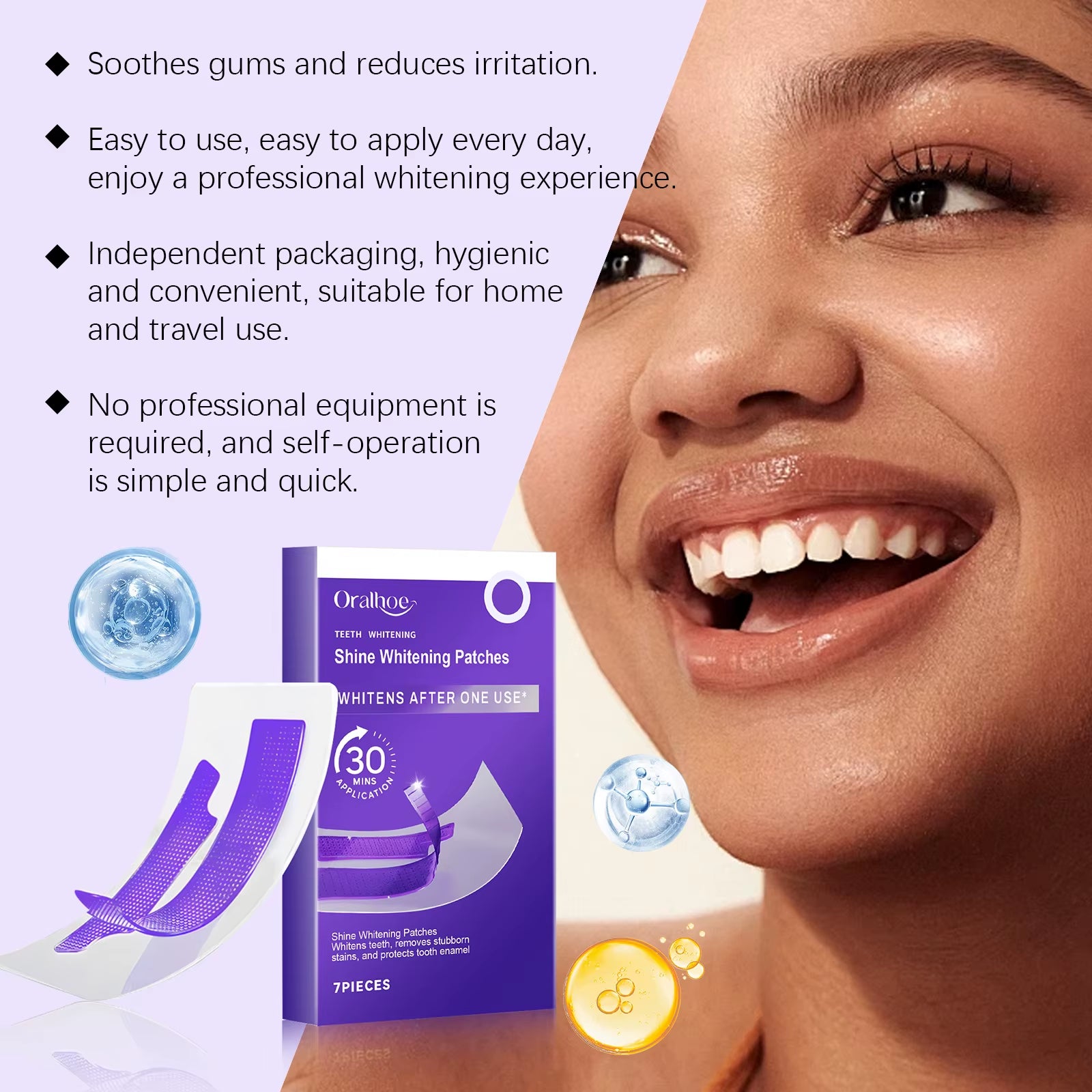 Dental Cleaning Tablets Gentle Cleansing Effectively Removes Dental Plaque Yellow Teeth Protect Gum Health Dental Care Tablets