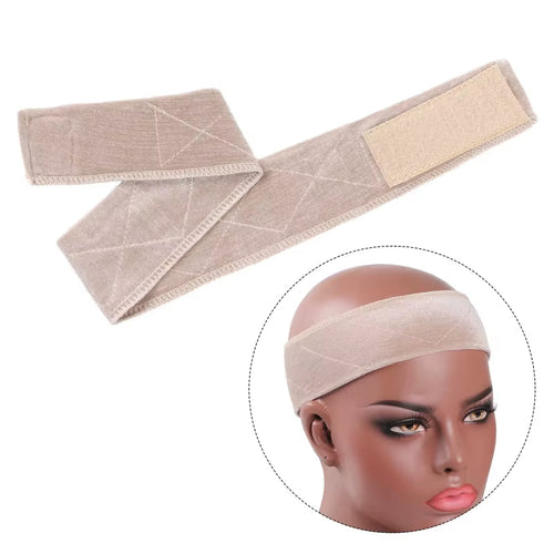 Wig Accessories Wig Band Velvet Wig Grip Band Adjustable Wig Comfort Band Extra Hold Wig Headband