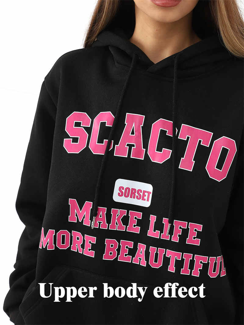 Women'S Fashion Casual Printed Top Pants Set