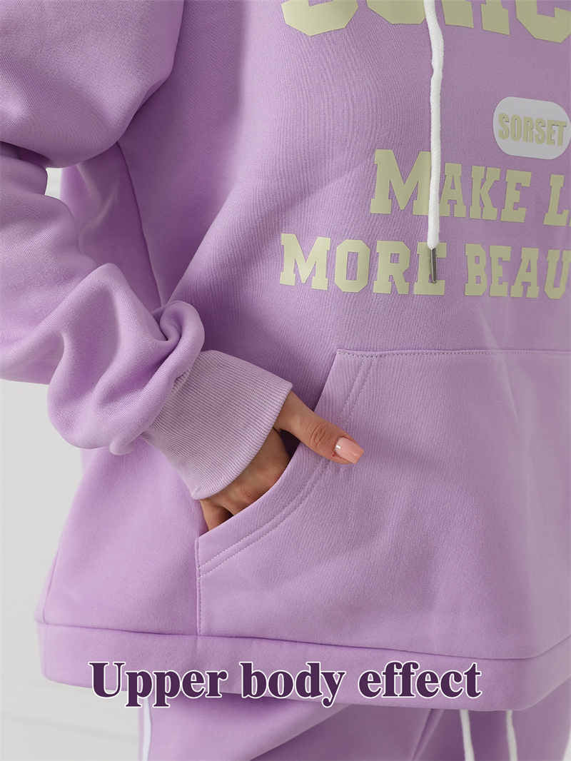 Women'S Fashion Casual Printed Top Pants Set