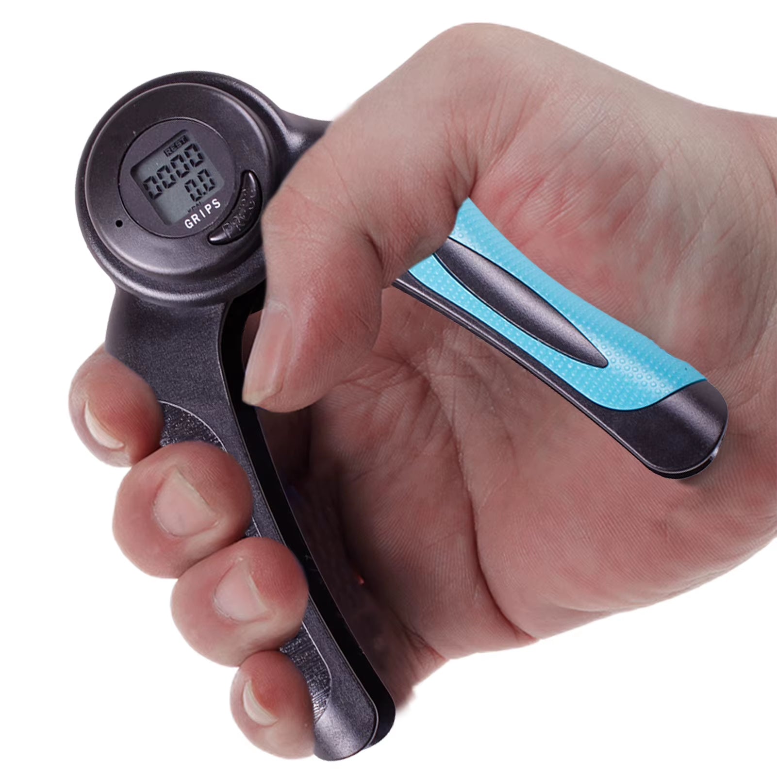 Adjustable Countable Hand Grip Strength Exercise Strengthener Gripper Spring Finger Pinch Carpal Expander for Men Women Athletes