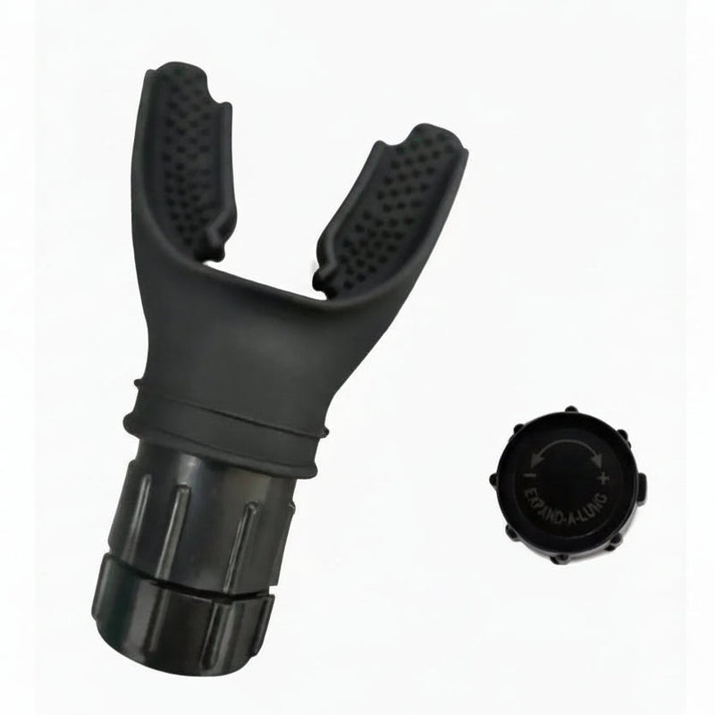 Sports Breathing Trainer Portable Lung Capacity Abdominal Breathing Trainer with Adjustable Intensity Knob Improve Strength