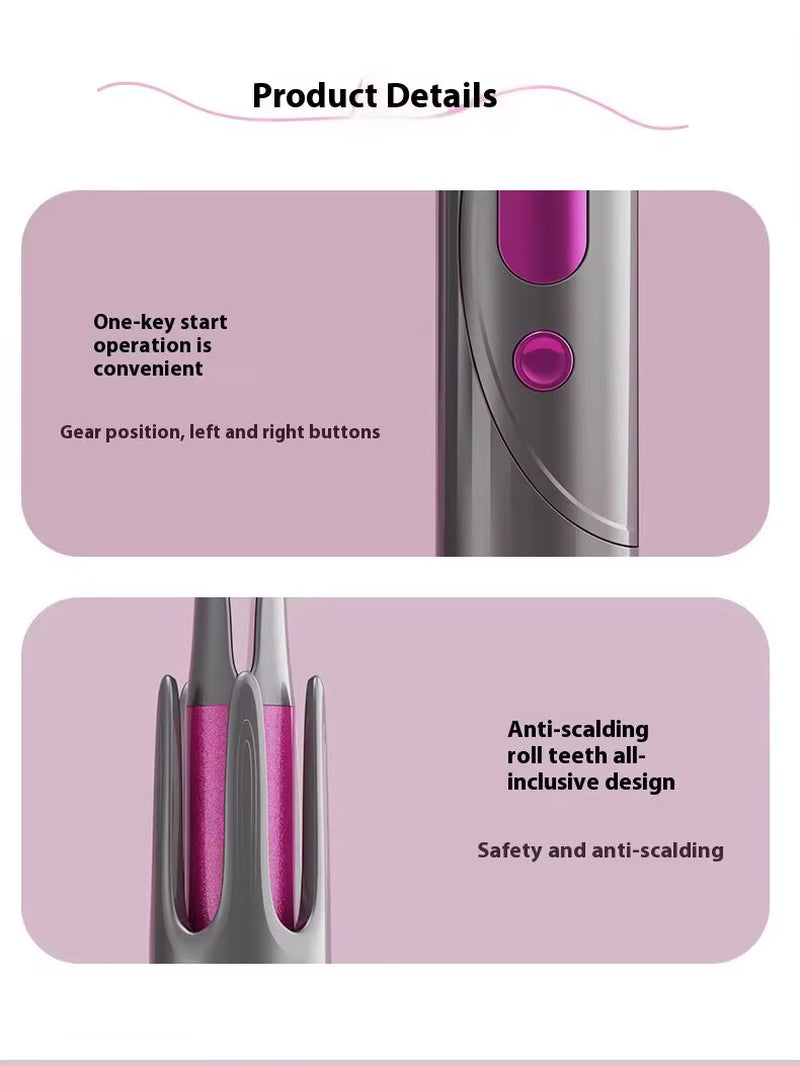 Automatic Curler 32Mm Automatic Rotating Ceramic Curler Professional Curling Wand Curler