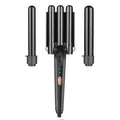 5 in 1 Hair Curlers Set with Curling Brush, 0.35”-1.25” Hair Curler Wand for Hairstyle and Heat Resistant Gloves and Hair Clip