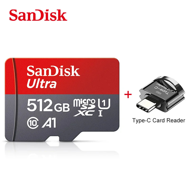SanDisk MicroSD Card 32GB-512GB