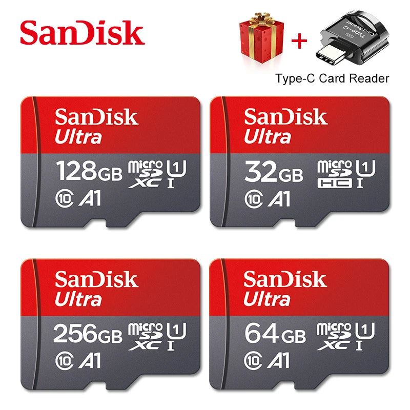 SanDisk MicroSD Card 32GB-512GB