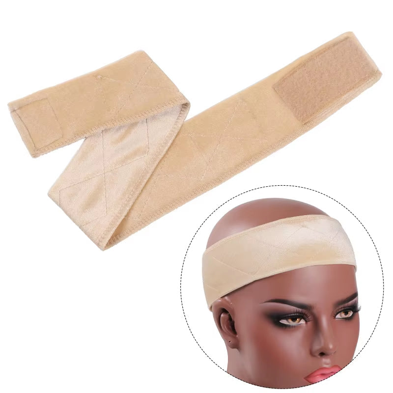 Wig Accessories Wig Band Velvet Wig Grip Band Adjustable Wig Comfort Band Extra Hold Wig Headband
