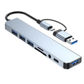 8 in 1 Type C USB HUB