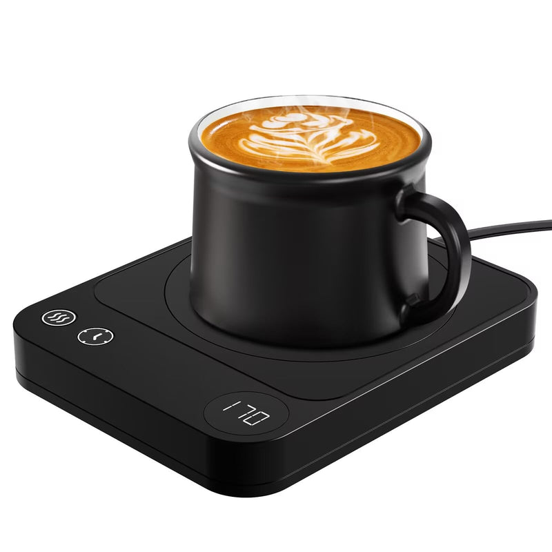 Coffee Mug Warmer with Three Temperature Settings Timer and LED Display