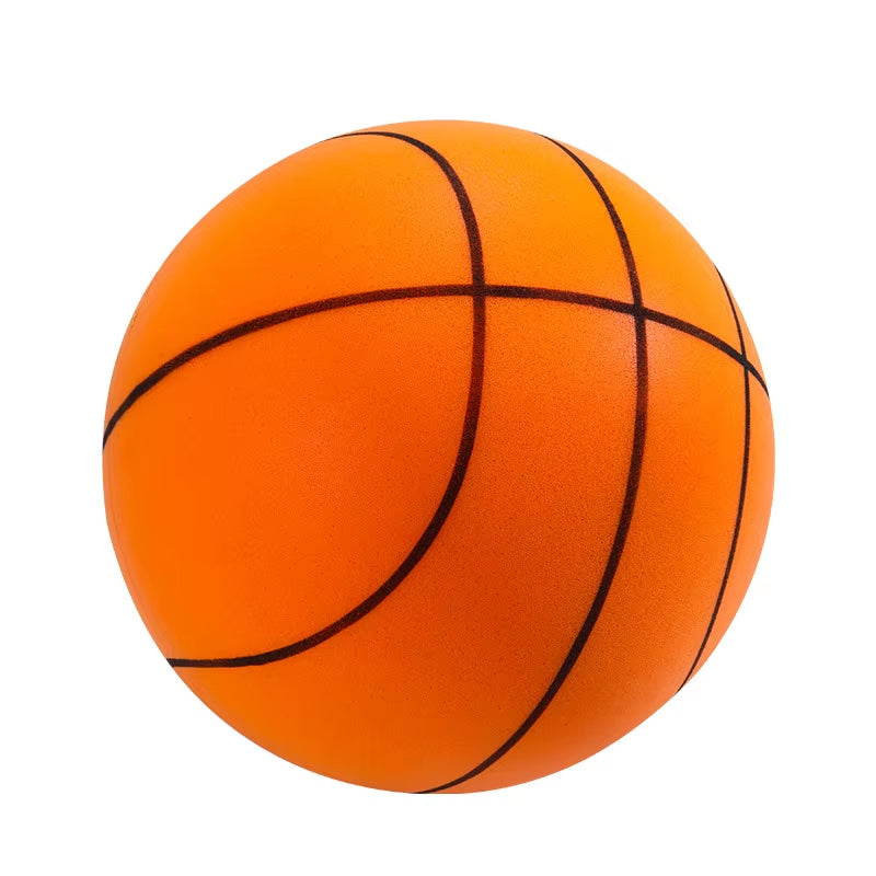 Silent Basketball Indoor Mute Bouncing Ball High Density PU Foam Squeezable Quiet Basketball No Noise Children Sports at Home
