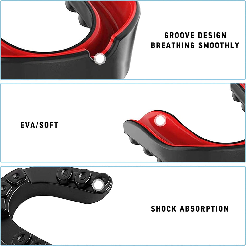 3 Pack Kids Youth Mouth Guard Football Sports Braces Mouthguards for Mouthpiece