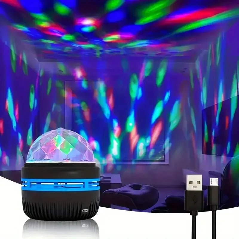 Auto Rotating LED Light Projector