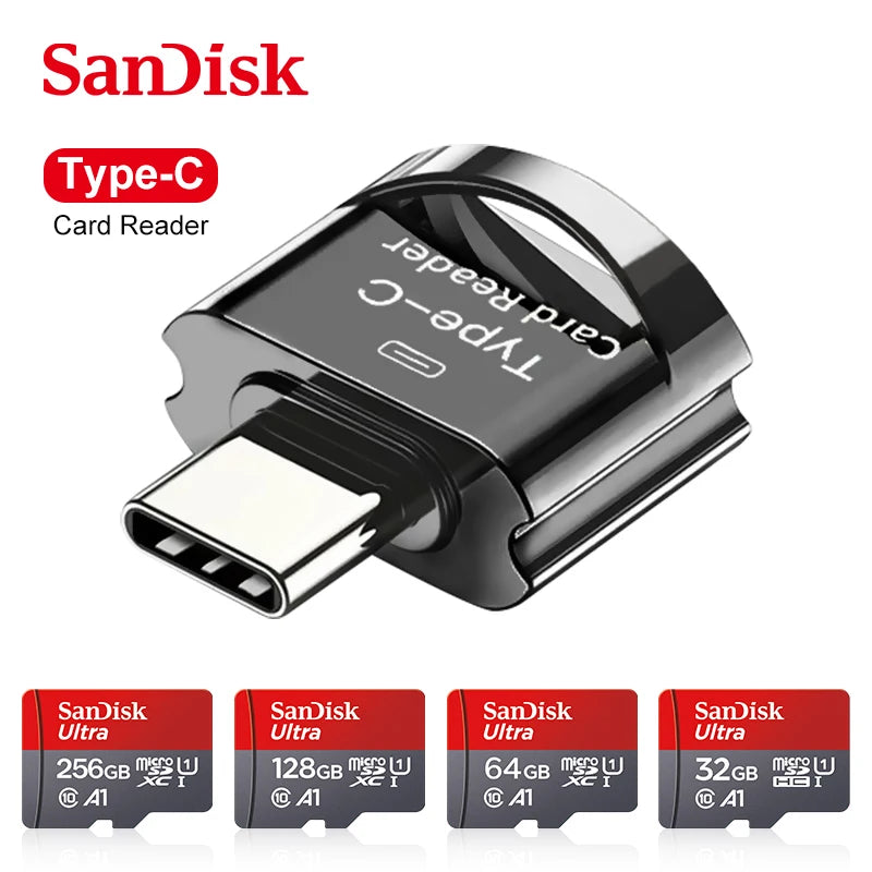 SanDisk MicroSD Card 32GB-512GB