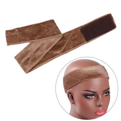 Wig Accessories Wig Band Velvet Wig Grip Band Adjustable Wig Comfort Band Extra Hold Wig Headband