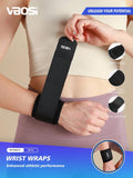 VBOSI 1 Piece Women Men Adjustable Wrist Support Wrap – Unisex Brace for Weightlifting, Basketball & Gym Training Gym Gym Wristbands Accessories